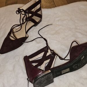 Jessica Simpson circus lace up